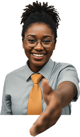 Mulher com a mão no rosto